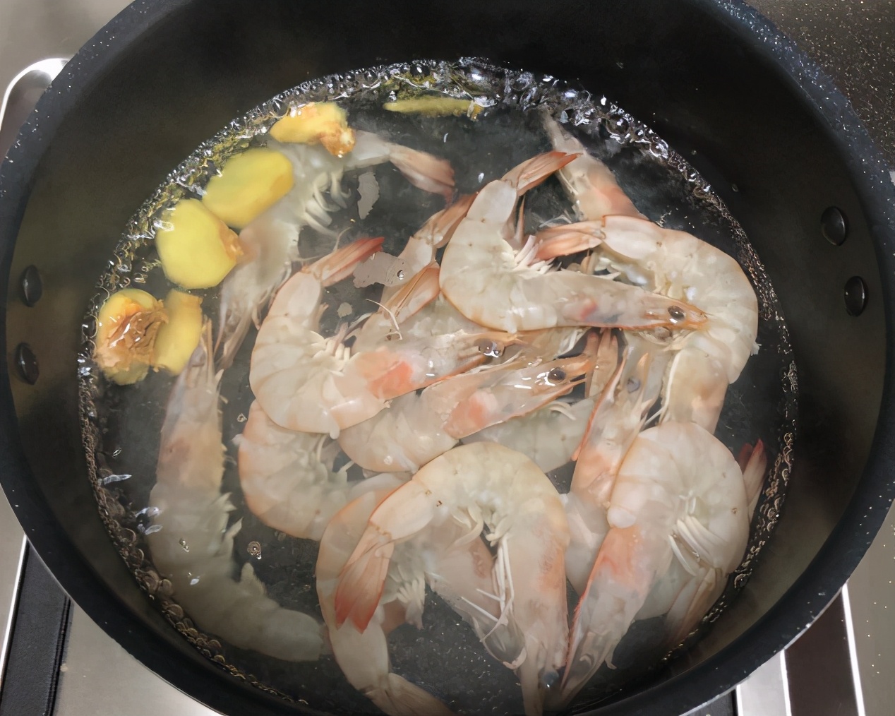 图片[4]-煮大虾做法步骤图 虾肉鲜嫩Q弹没腥味-起舞食谱网
