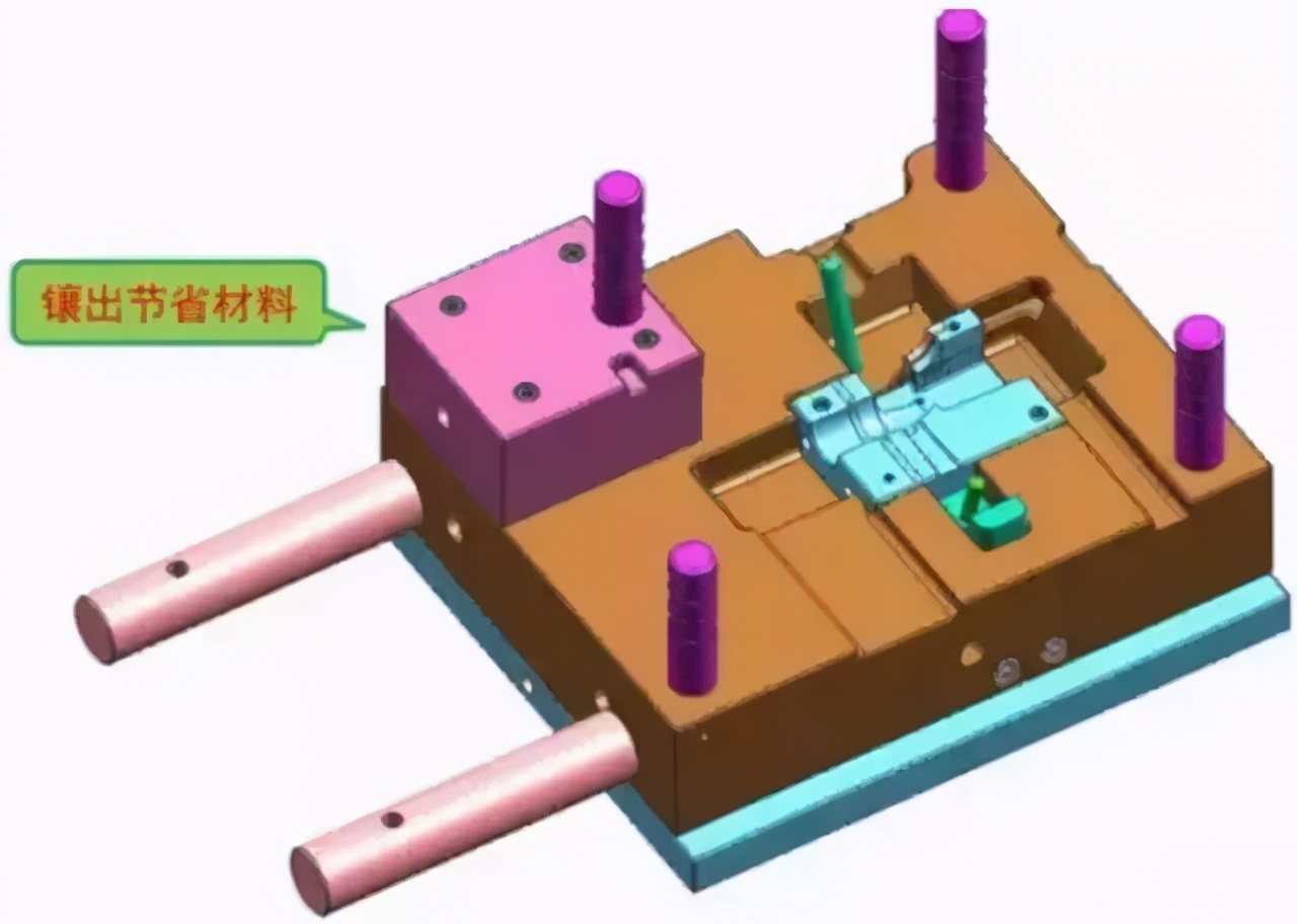 弯管模具生产，180°抽芯弯管模具实操现场