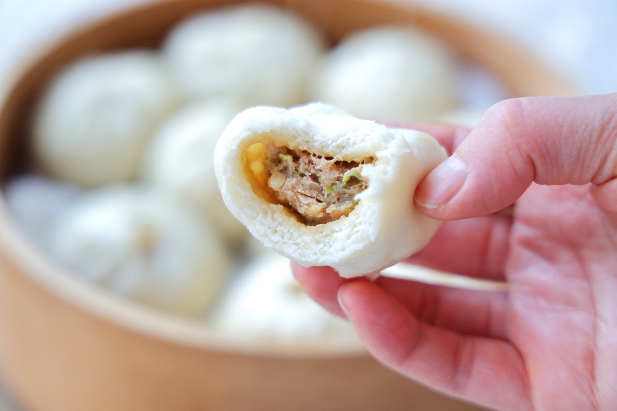 早餐小籠包，一口一個，學會在家做，比外面賣的健康好吃