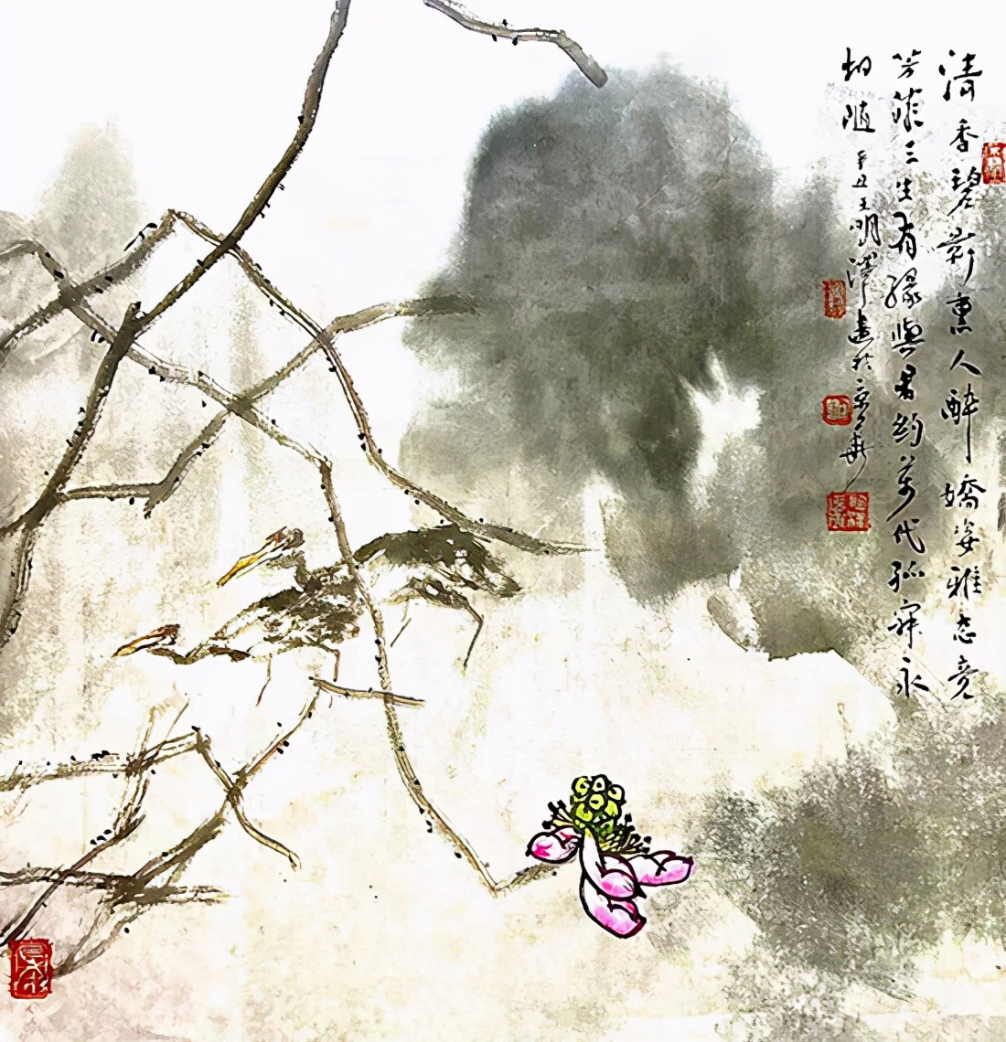 煙雨潤道心，水墨隱高情——王明澤先生書畫作品欣賞