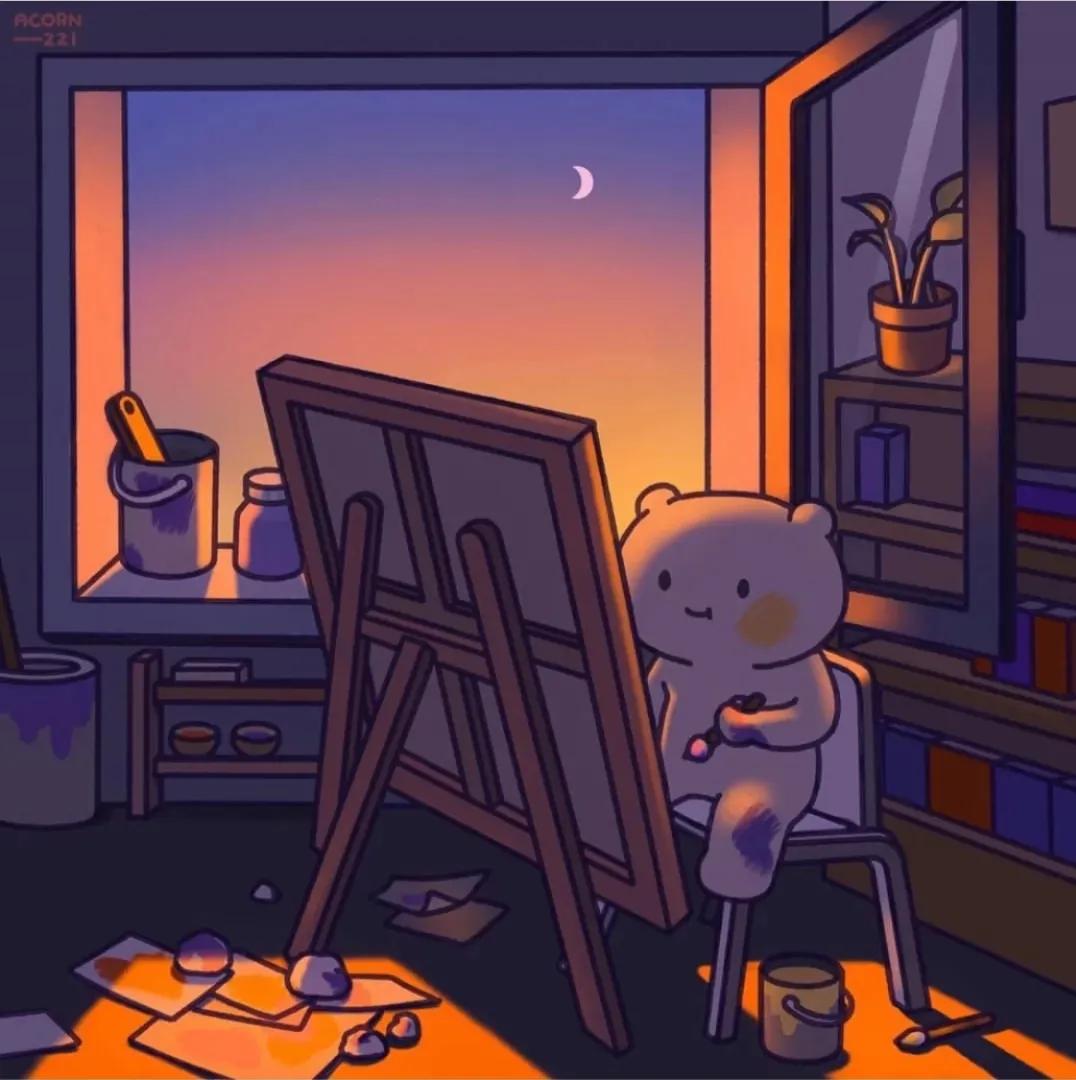 今天份温柔神仙文案，送给还在深夜熬夜的你