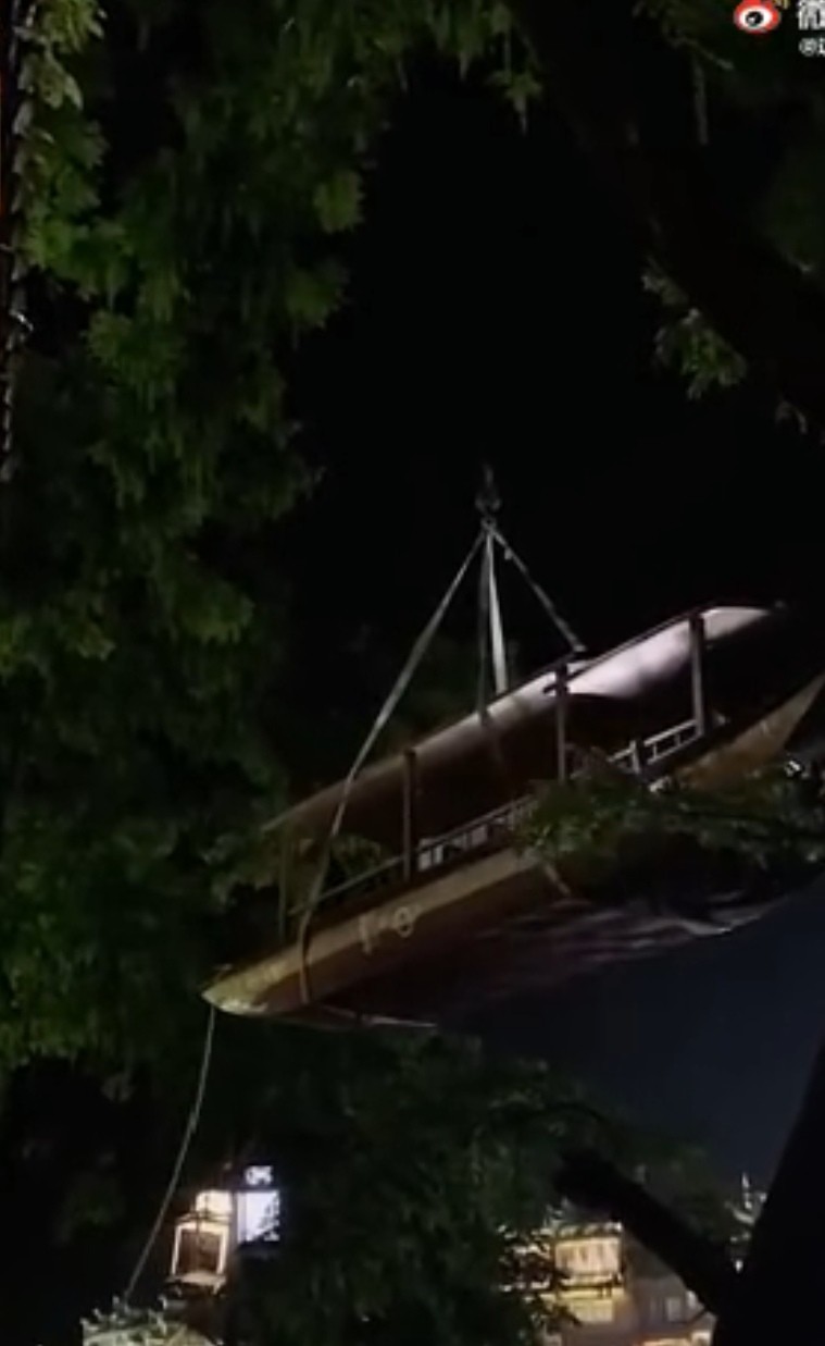 网曝仙剑4开拍画面疑似曝光，超大古船悬半空，主角备选名单曝光