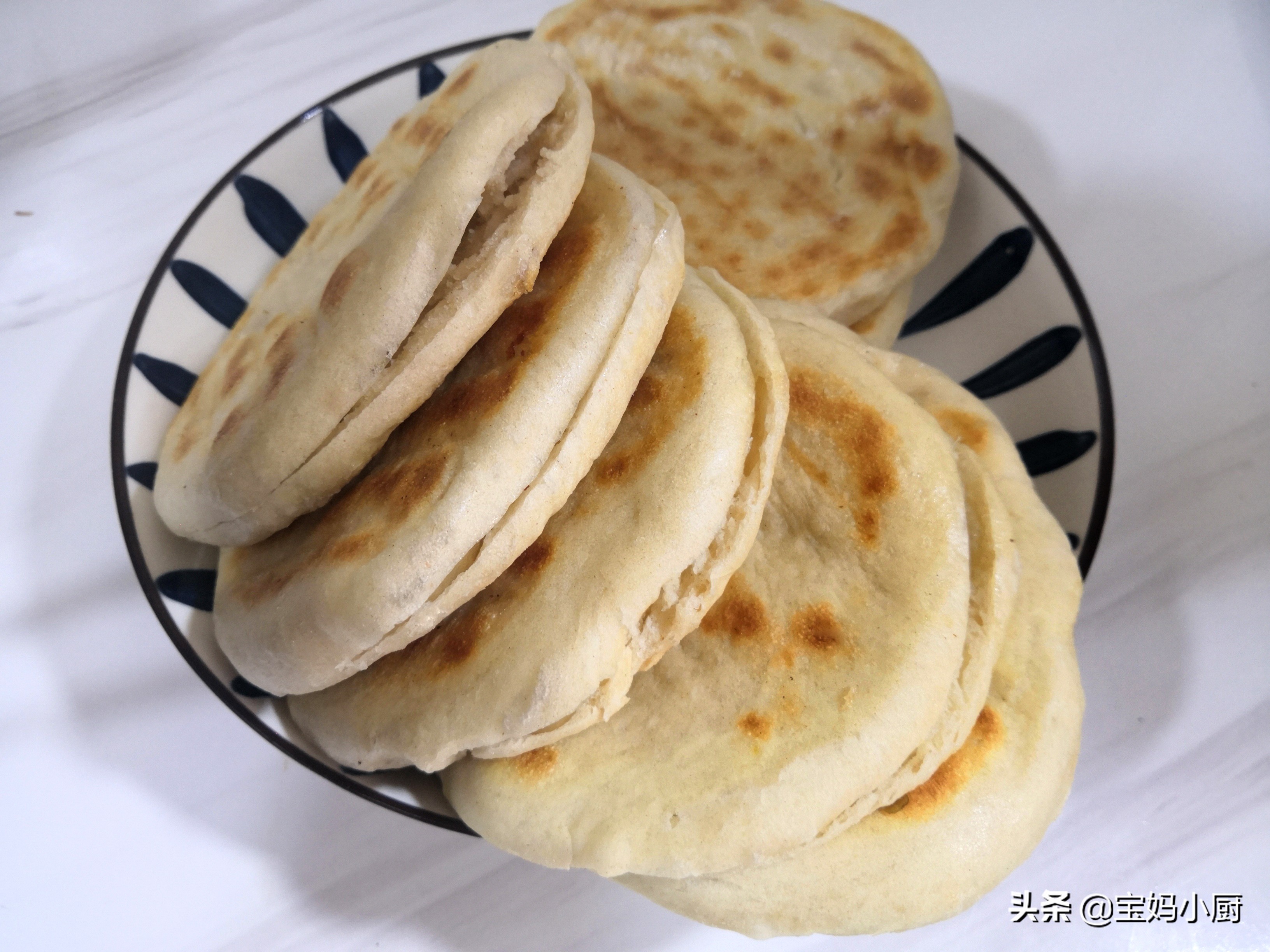 孩子超愛吃的肉夾饃，一次就成功的做法，跟買的一個味，營養味美