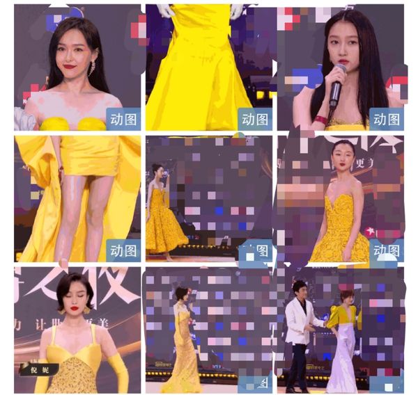 6位女星穿黄裙比美！佟丽娅秀美肩关晓彤腿超长，网友：约好的？