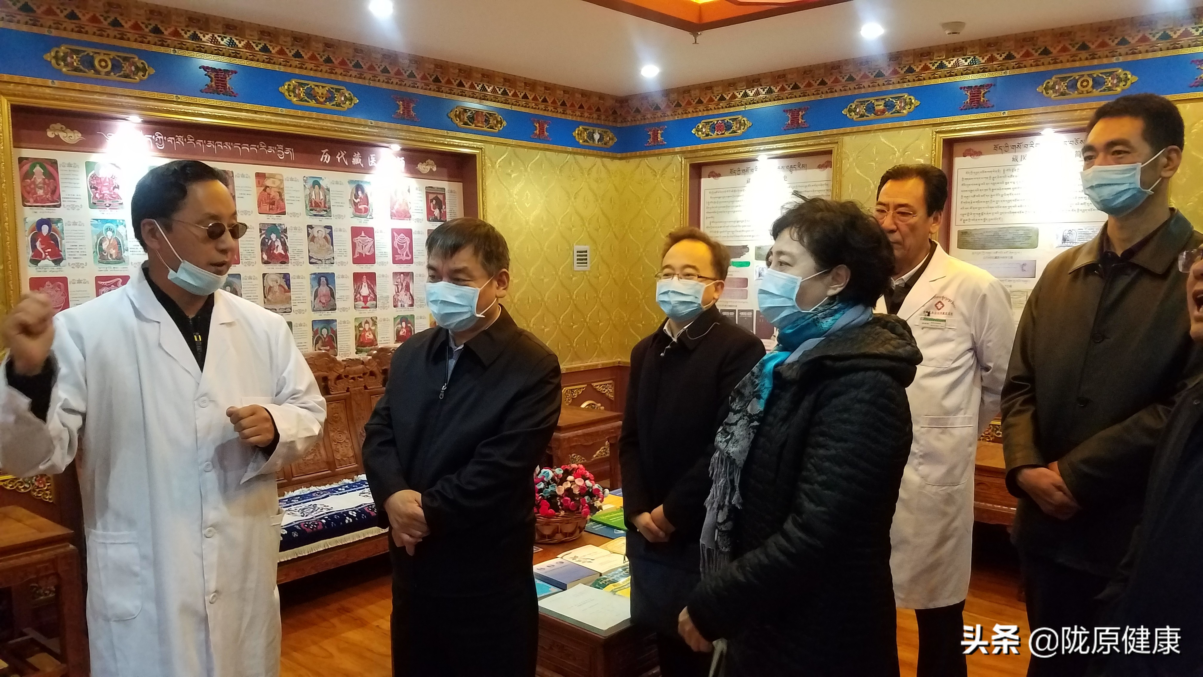 国家中医药管理局闫树江副局长在甘肃调研中医药健康扶贫和疫情防控工作