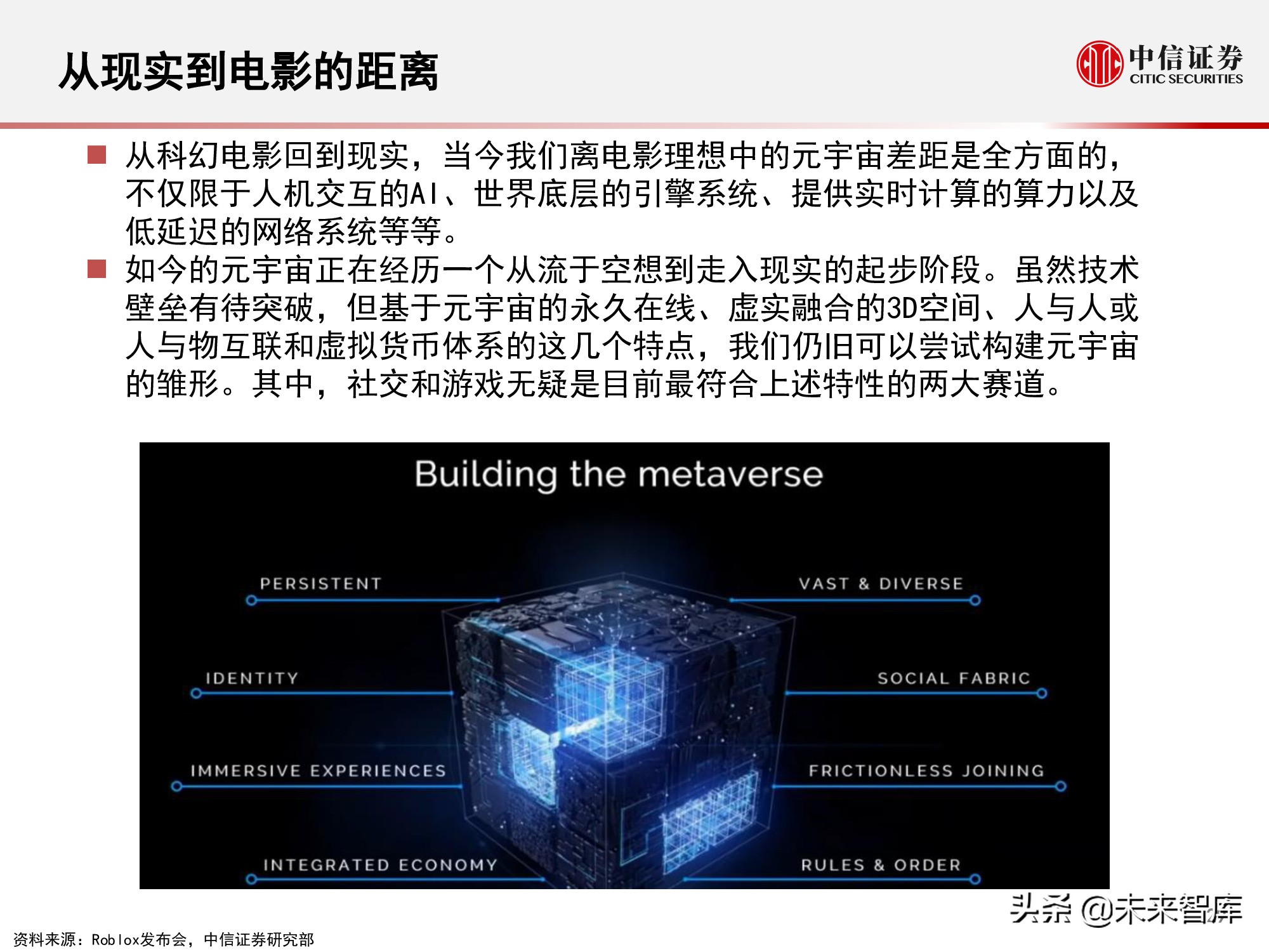 元宇宙177页深度报告：人类的数字化生存，进入雏形探索期