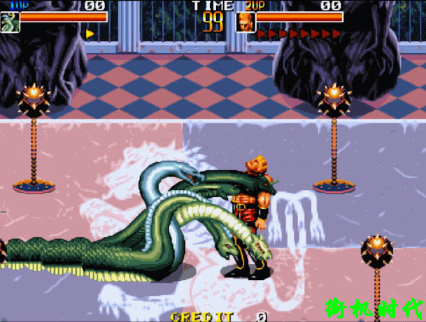 當(dāng)年玩街機游戲用過的騷操作，連女性NPC都不放過