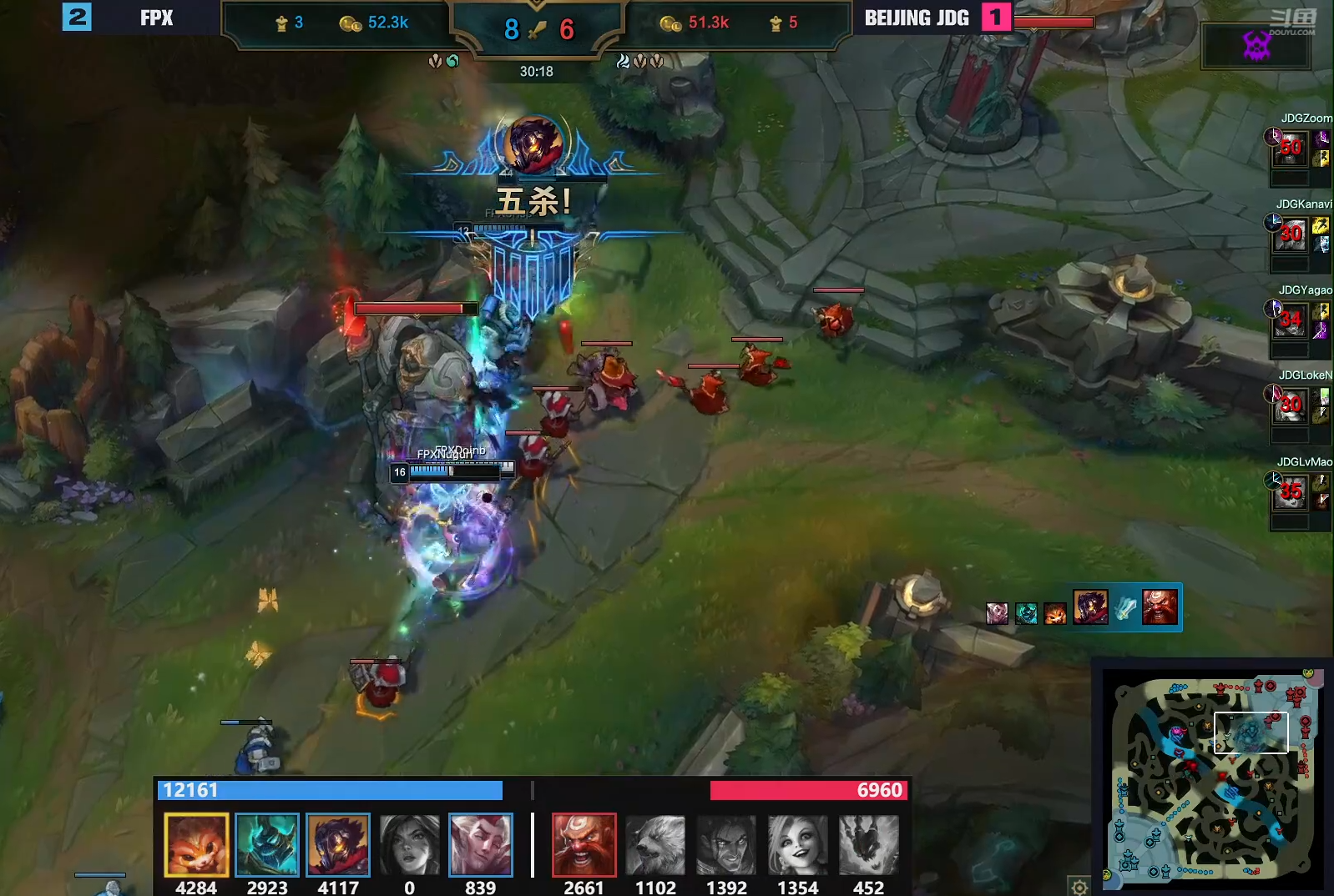 FPX promotes 4 strong! Young season forces is hit " of the century circle " , meet with after contest netizen group boast