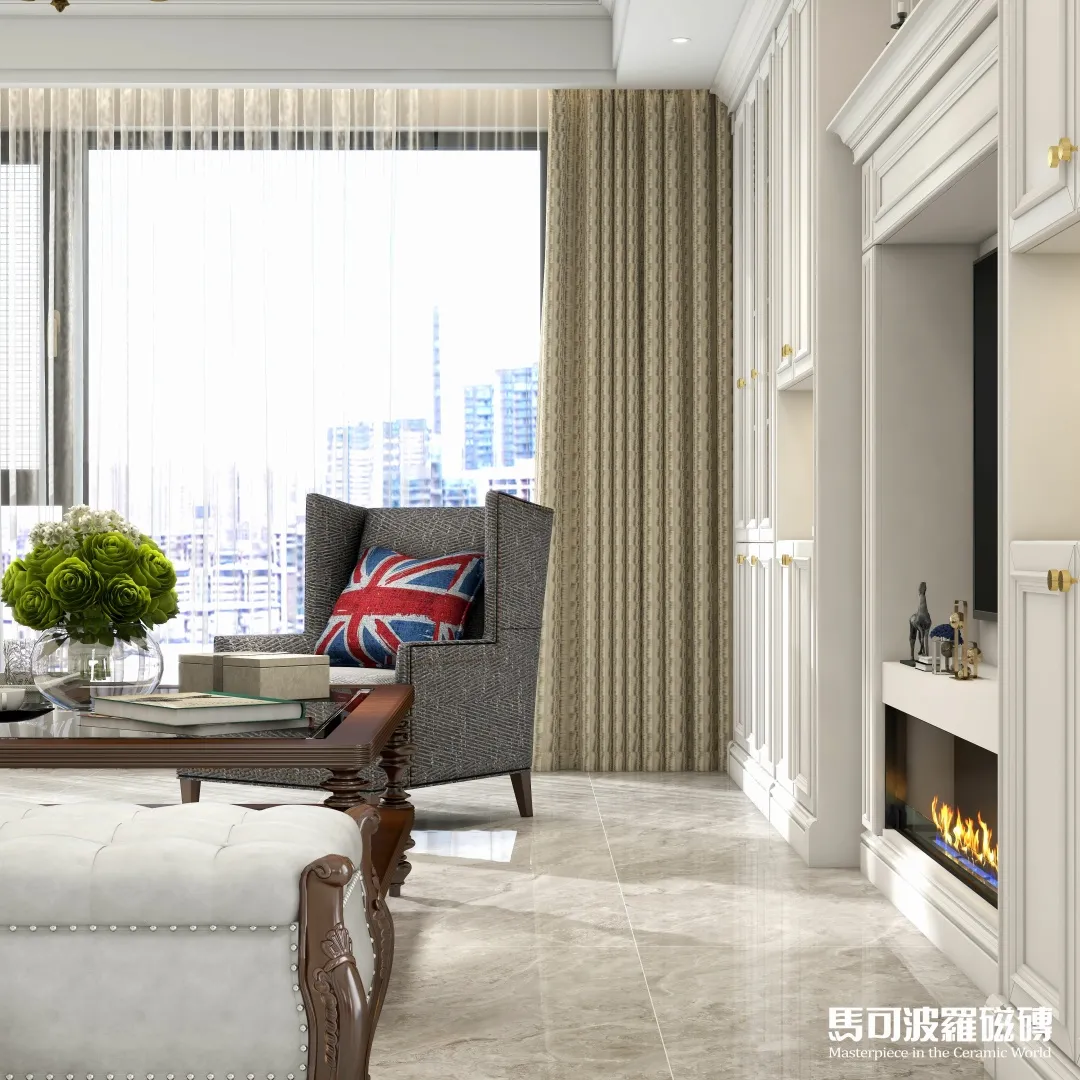 設計磚家｜144m2現代美式風，馬可波羅瓷磚給您一個溫馨舒適的家