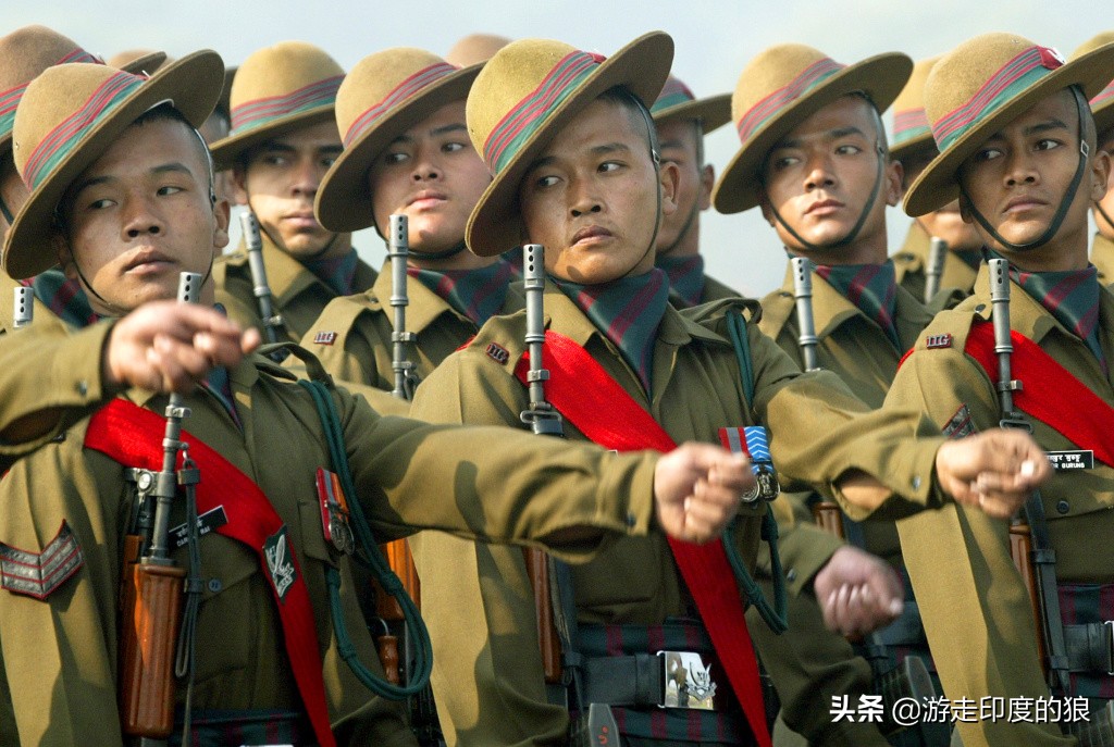 印度军队中为什么会有东方面孔？