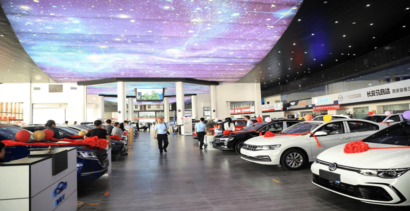 西安2021西部国际车城“五·一”购车节盛大启幕