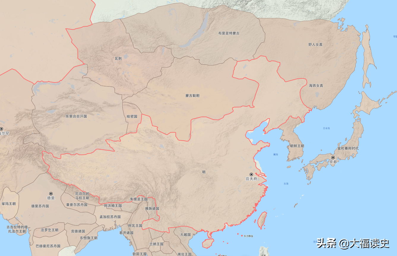 中国古代疆域变迁史：大唐威武霸气，元朝傲视全球，大清也不简单