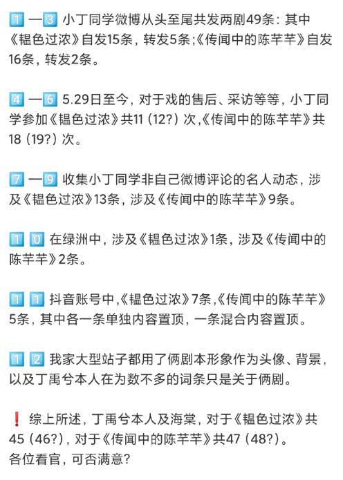 《陈芊芊》番外这么快！粉丝做表力证一碗水端平，丁禹兮太忙了