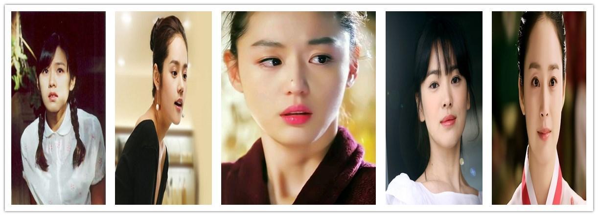 韩国五大神颜美女，为什么成名最早的宋慧乔，