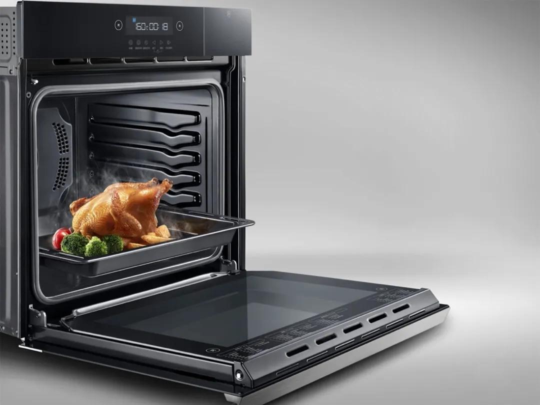 华帝蒸烤一体机YD02：68种智能菜谱，小白也能变大厨