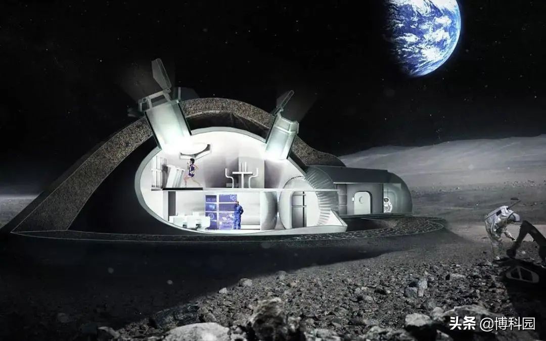 这个研究太好了：像这样的智能月球基地，我也非常想上去买房住