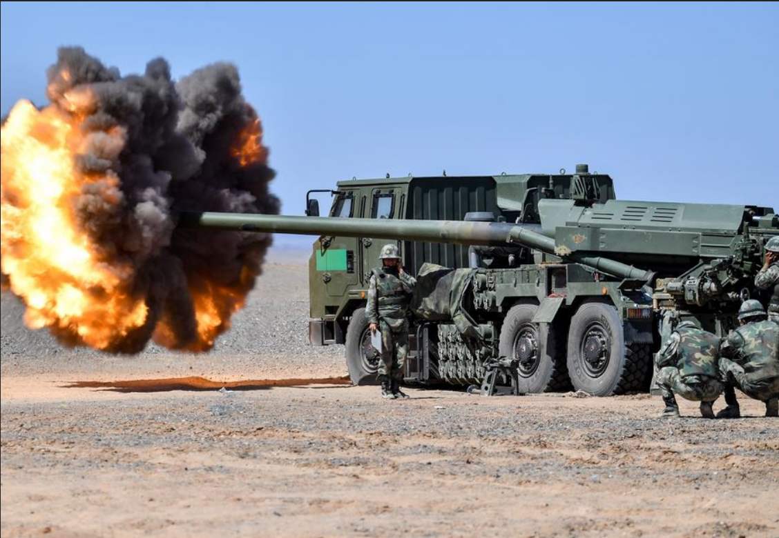 181神炮车大量服役看它的国外同行如何发展