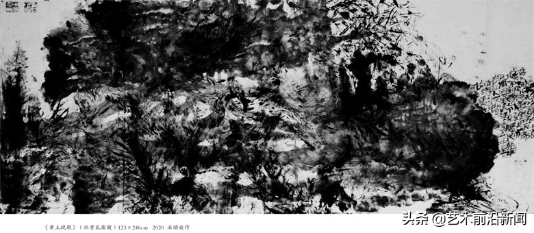 “石头娃”的水墨丹心——著名画家王小信创“水重乱柴皴”画法，彰显笔墨的力量