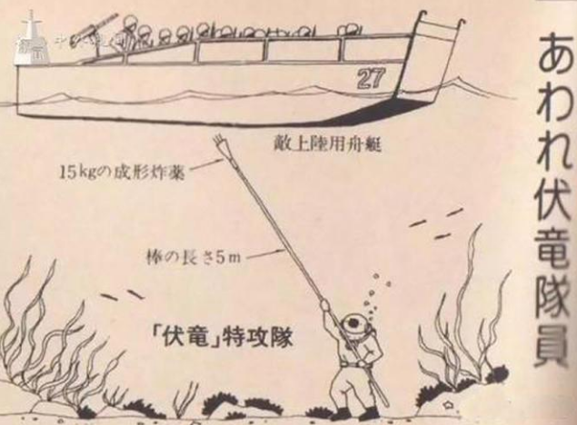 二战伏龙特攻队：日军死士受命下海炸美舰，结