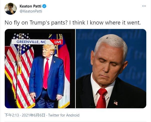 尴尬！特朗普共和党大会演讲没激起浪花，却因一条裤子上了推特热搜