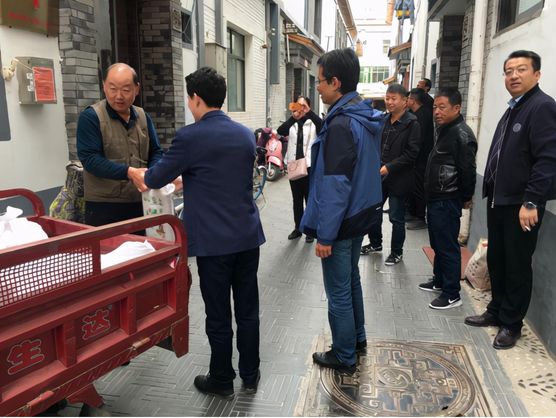 精致兰州品质安宁水挂庄社区慰问抗美援朝老兵