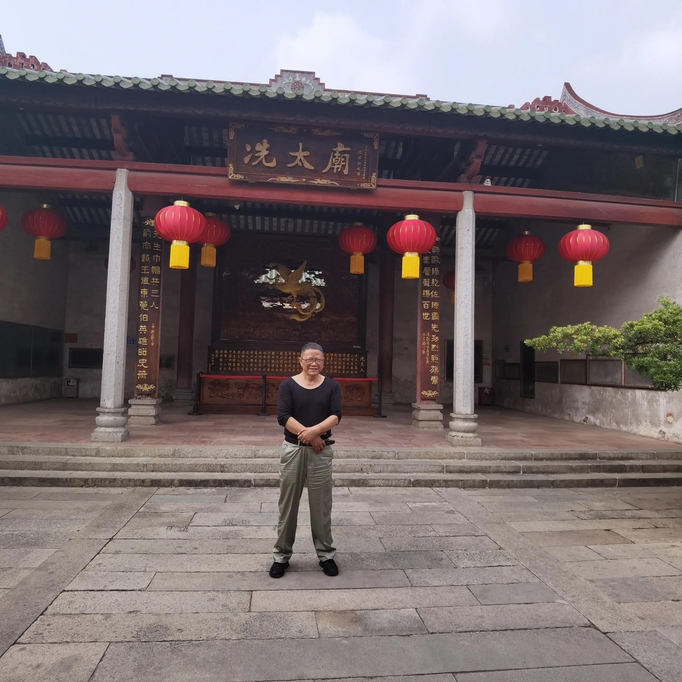曾祥裕风水团队粤西之行走进高州考察冼太庙随笔