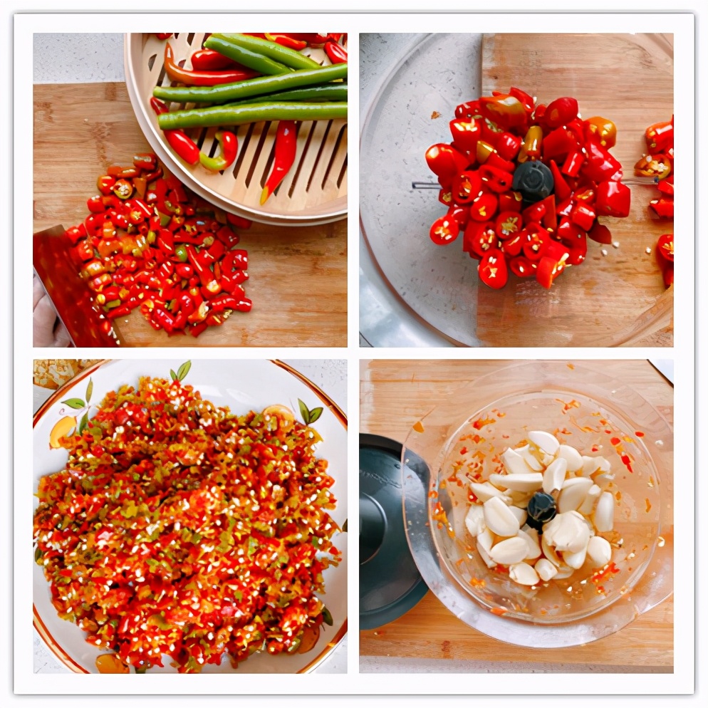 自製蒜蓉辣椒醬，掌握3點，不長白花耐保存，蒜香濃郁拌啥都香