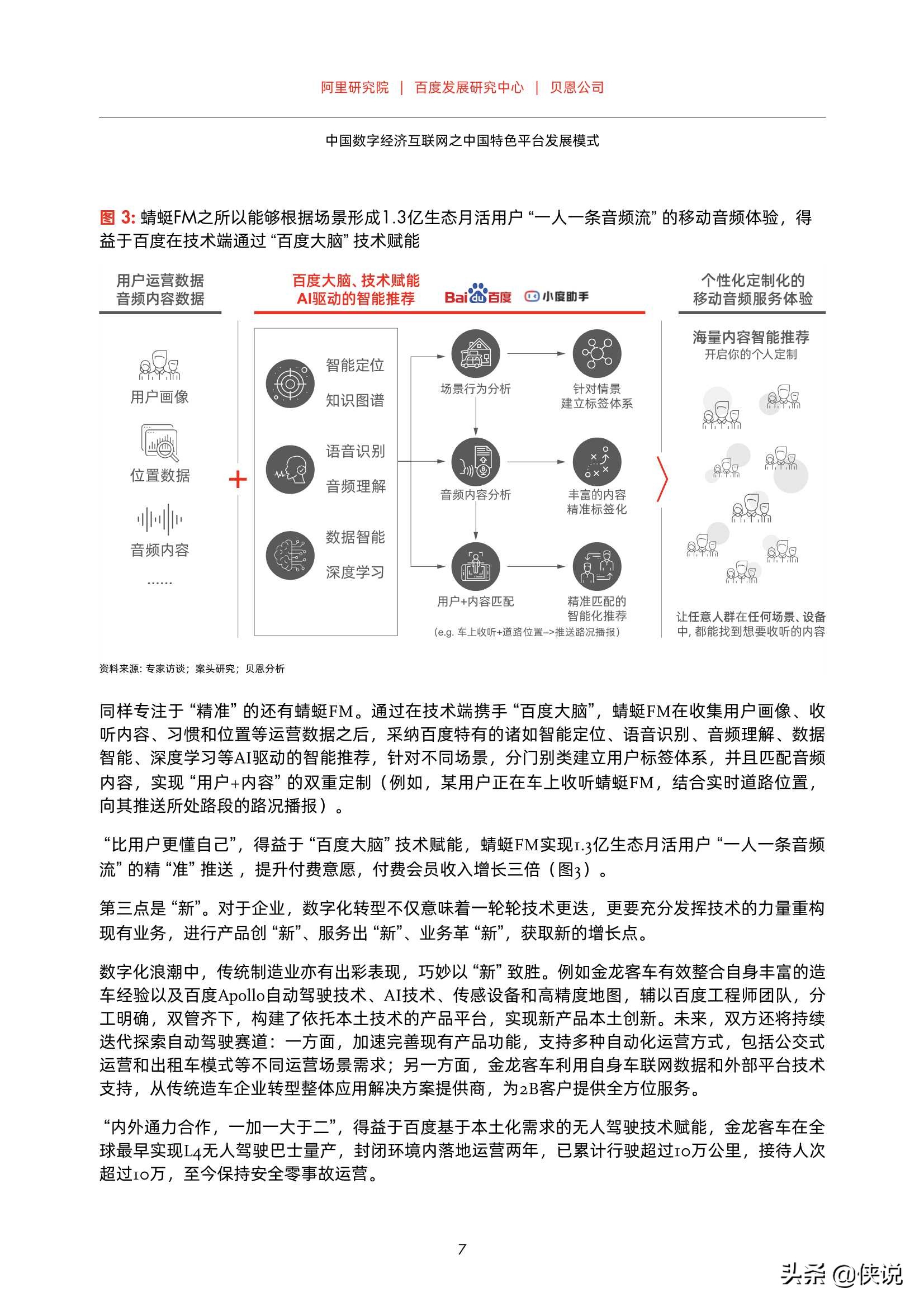 中国数字经济互联网之中国特色平台发展模式（贝恩X百度）