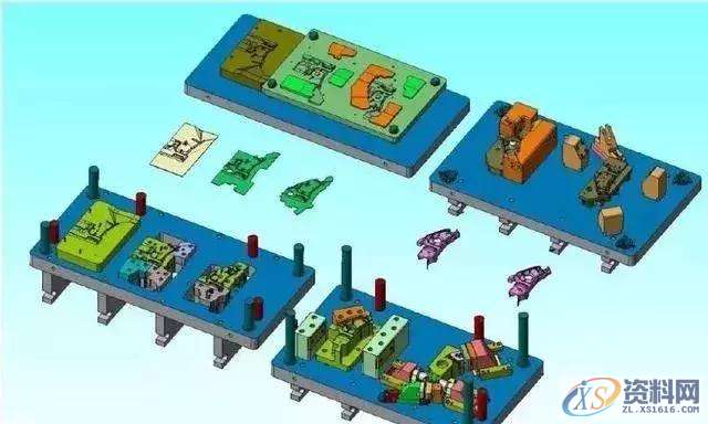 学五金冲压模具设计，先了解冲压模具的基本构成