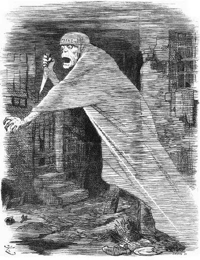 开膛手杰克，一个伦敦的变态杀人狂，创造了6起骇人听闻的凶杀案