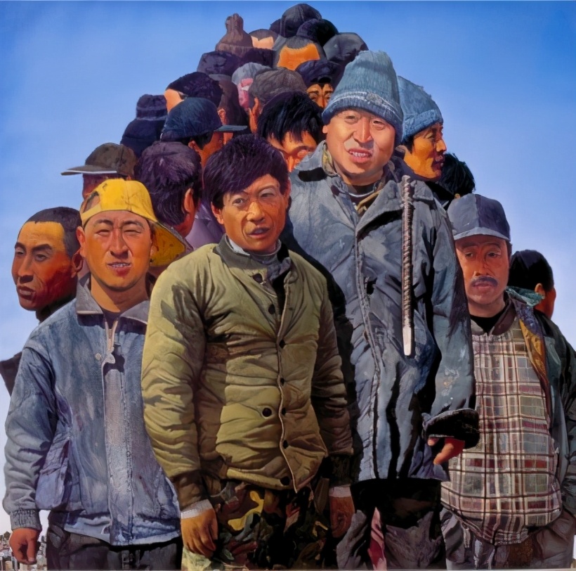 《大松说画》都市兴奋系列油画——讴歌普通人群 描绘平凡世界