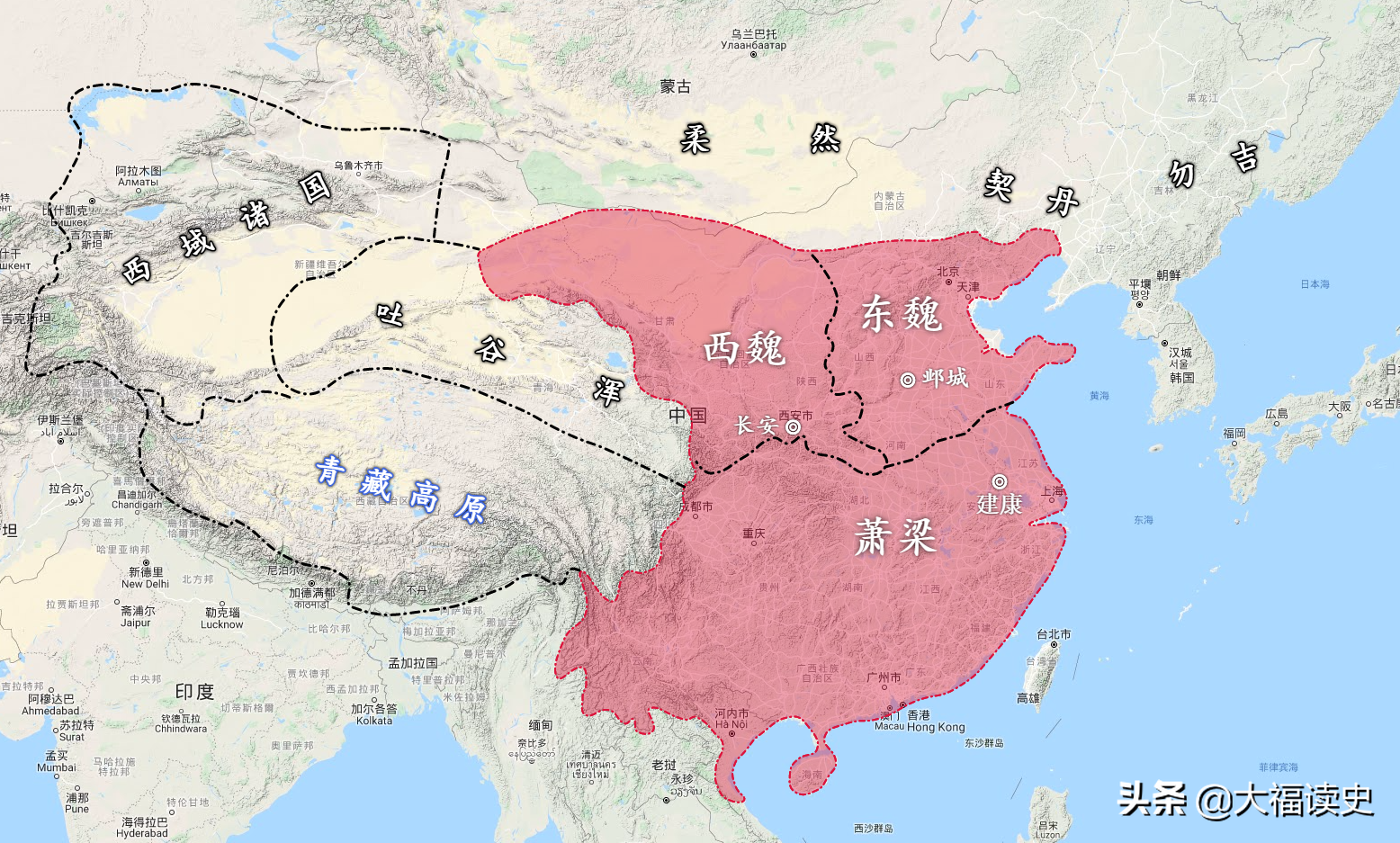中国古代疆域变迁史：大唐威武霸气，元朝傲视全球，大清也不简单