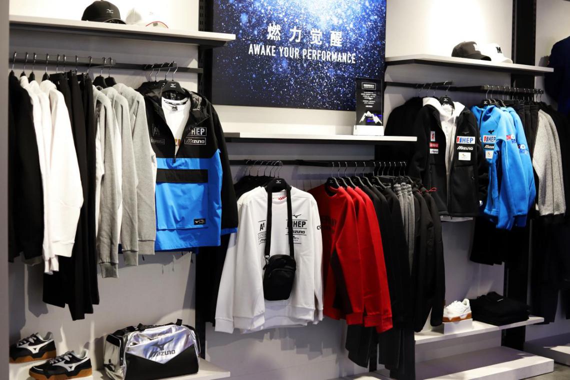 "悦动新生"——美津浓新形象店登陆上海五角场万达广场