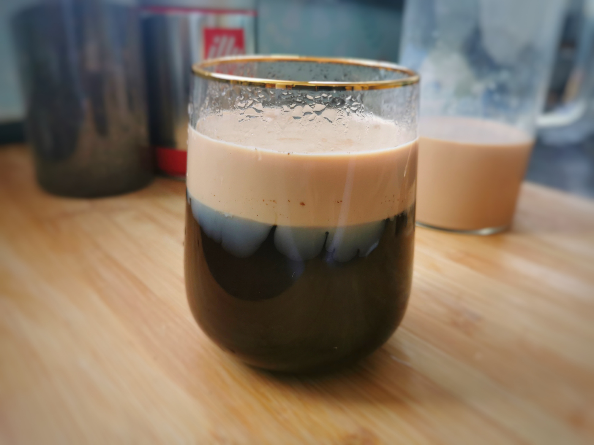 一點點同款咖啡凍奶茶，香濃爽滑，自己做乾淨衛生零添加，省錢了