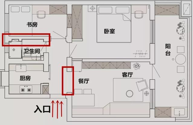 她花了6個(gè)月，將75㎡老宅改造成北歐風(fēng)，完工后的效果：煥發(fā)了新生