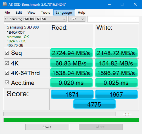 读取超3500MB/S 三星980 NVMe M.2高性能固态硬盘评测