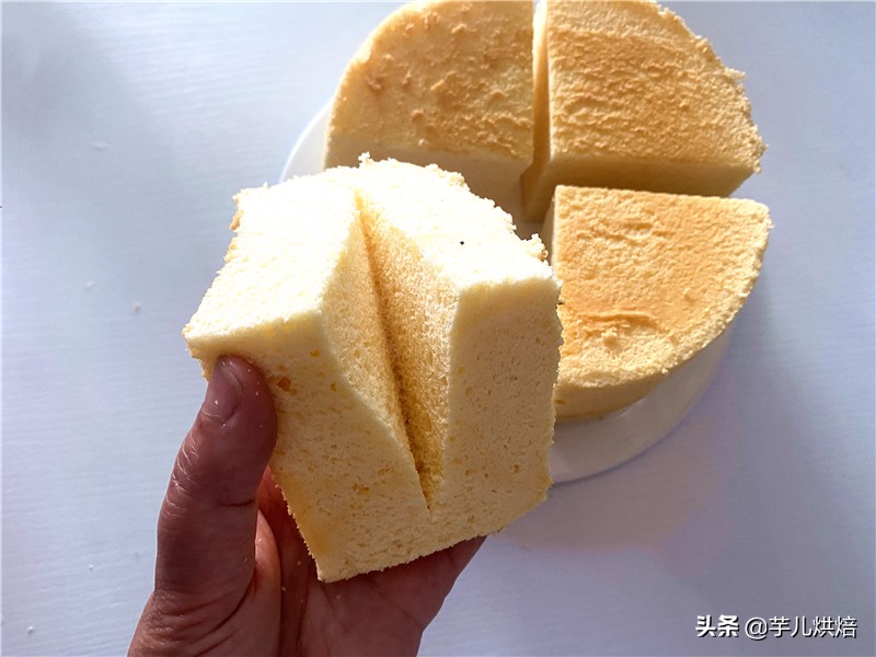 手把手教你做夏日网红单品，日式冰乳酪戚风蛋糕，冰凉轻甜好滋味