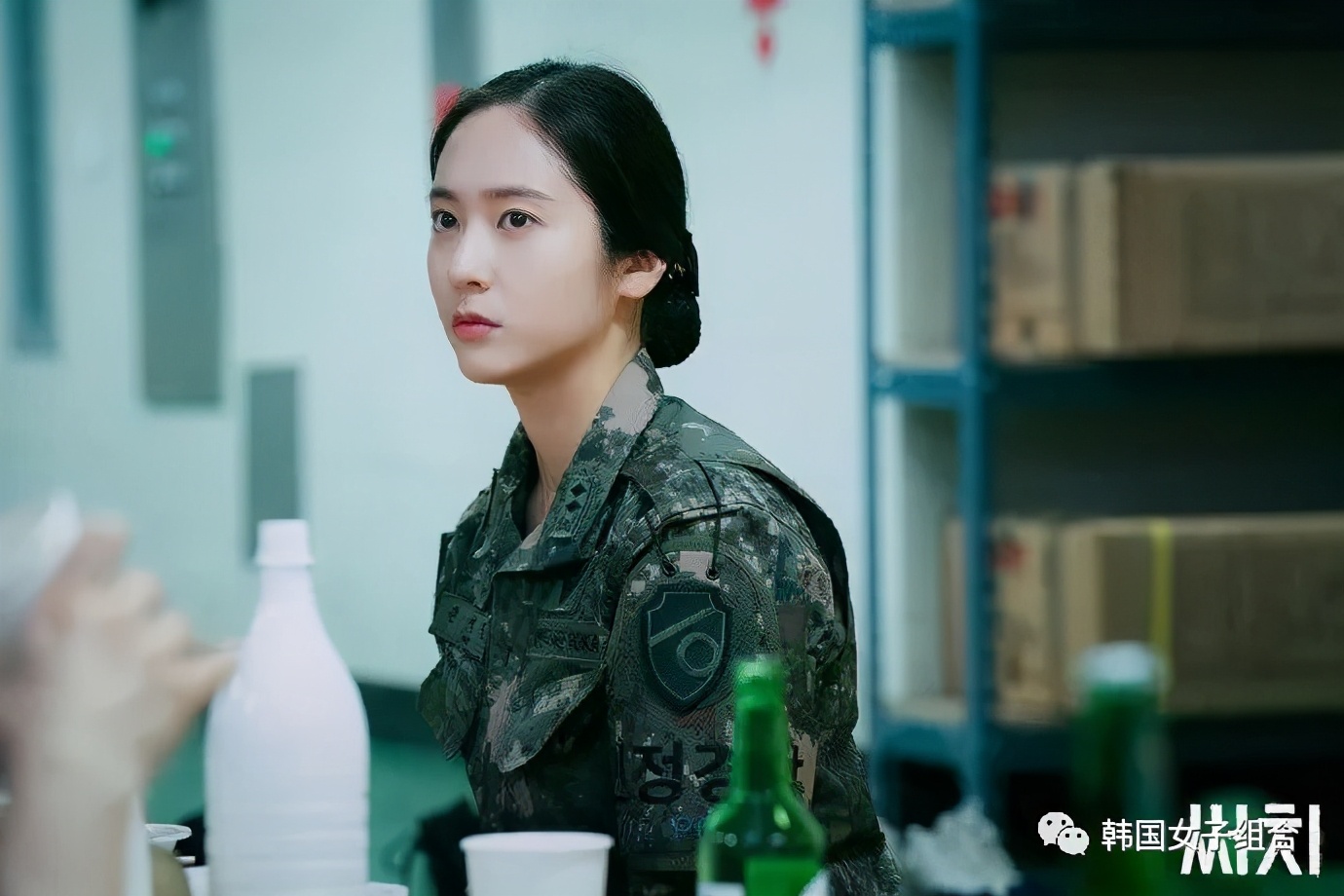 最近电视剧中超美的郑秀晶,太适合这种看起来很刚强的角色了