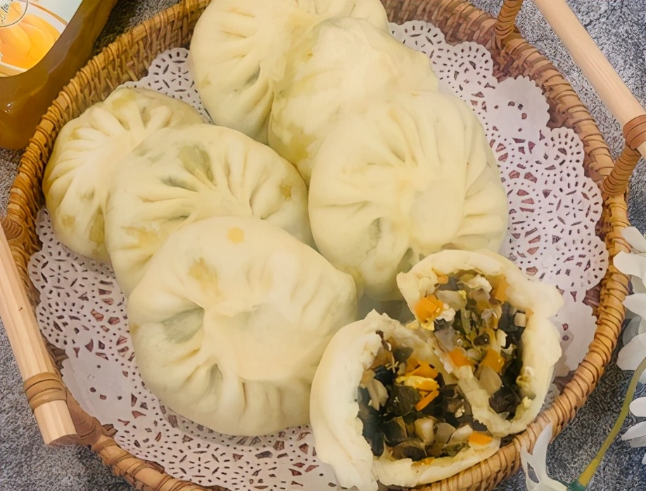 圖片[1]-素三鮮包子的做法步驟圖 餡鮮美不出水-起舞食譜網