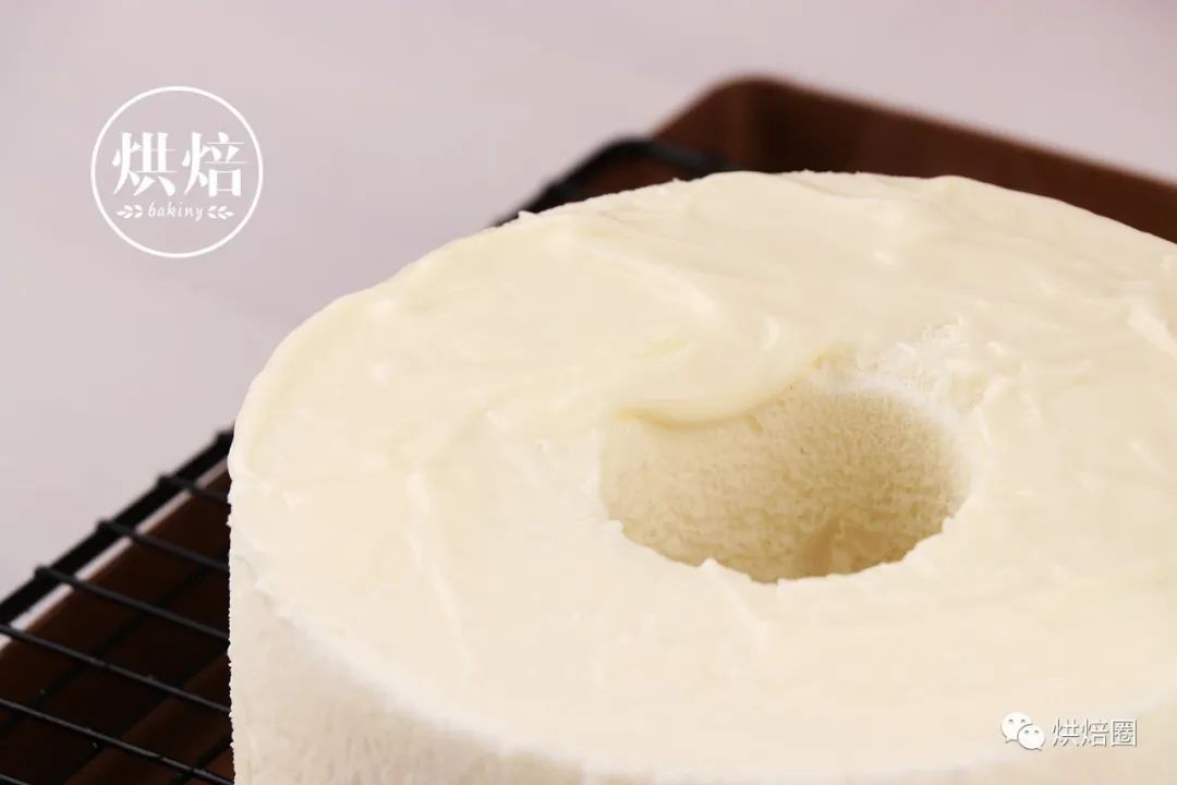 這樣做天使蛋糕從裡到外都白不干不韌比戚風好吃