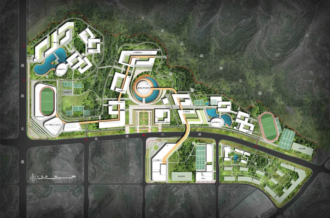 一核两园 书香溢谷 | 重庆电力高等专科学校总体规划设计