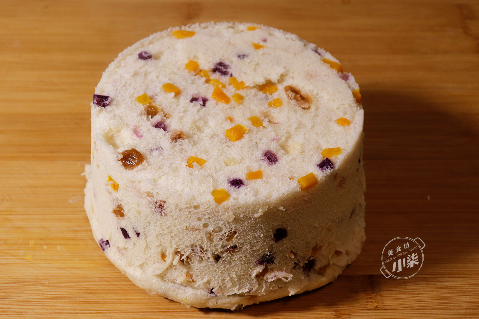 图片[13]-南瓜紫薯发糕做法 搅一搅 出锅不塌陷不回缩 比油条包子都好吃-起舞食谱网
