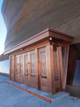 乌海成吉思汗博物馆——「英可纳」超大防火门