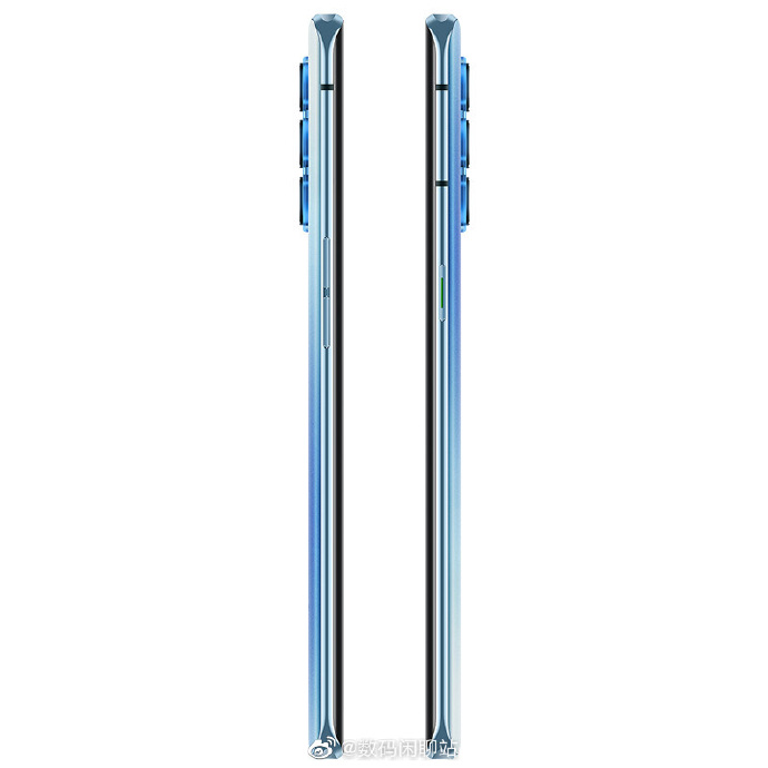 OPPO Reno4系列正面/配置曝光：打孔曲面屏设计，骁龙765G加持