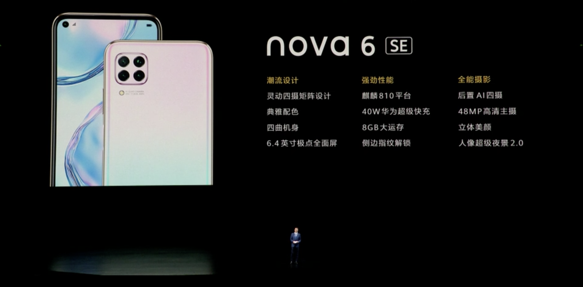 华为发布多款新品，nova 6前置双摄登顶DxO，双模5G售价3799元起