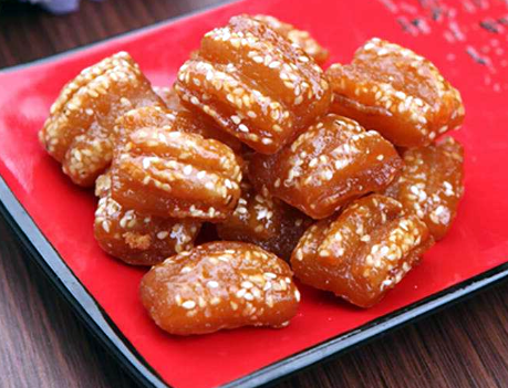 图片[1]-江苏特色糕点蜜三刀 分享给你详细配方和做法 香甜绵软超好吃-起舞食谱网