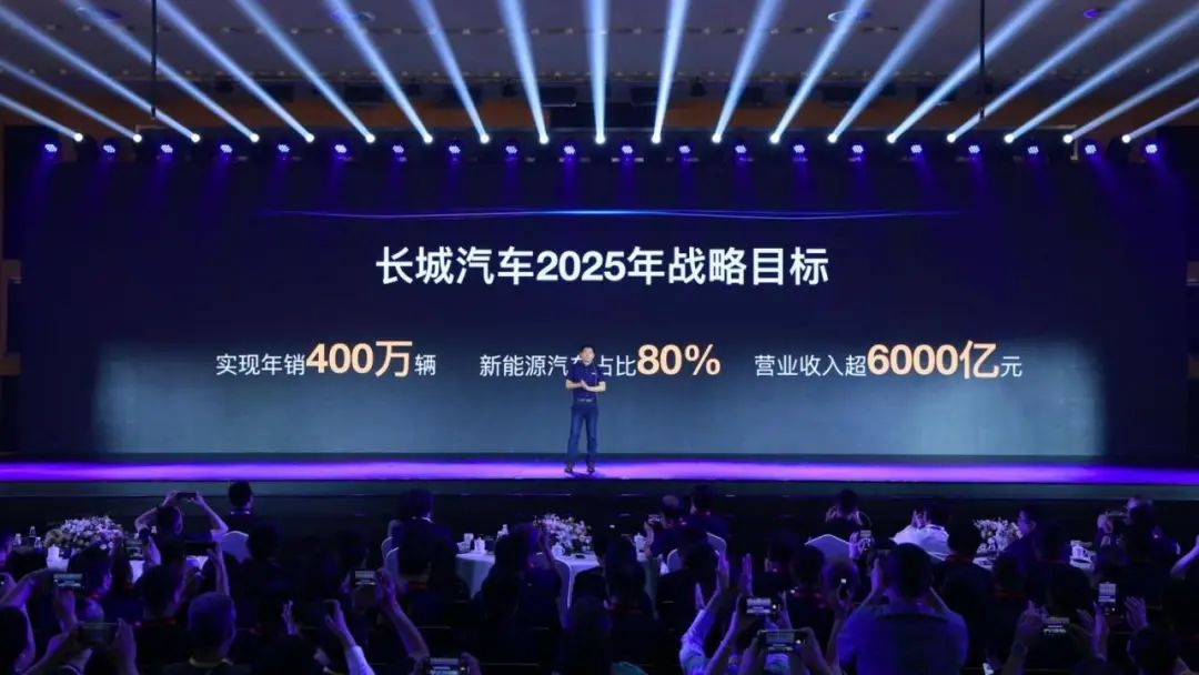 2025年销量达400万辆绝非易事！长城的战略目标靠什么实现？