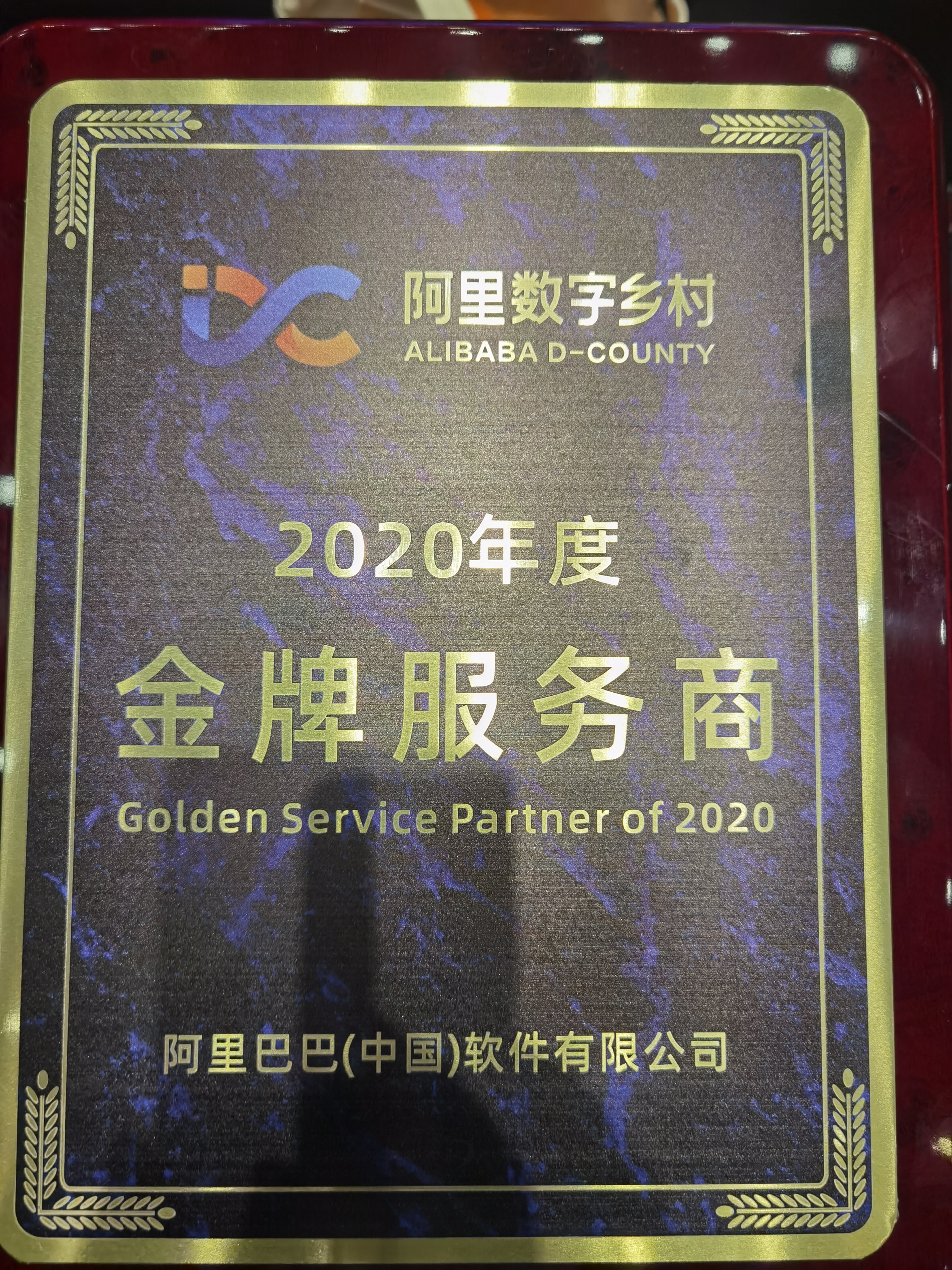 喜讯 | 南方天网荣获阿里巴巴数字乡村“金牌服务商”
