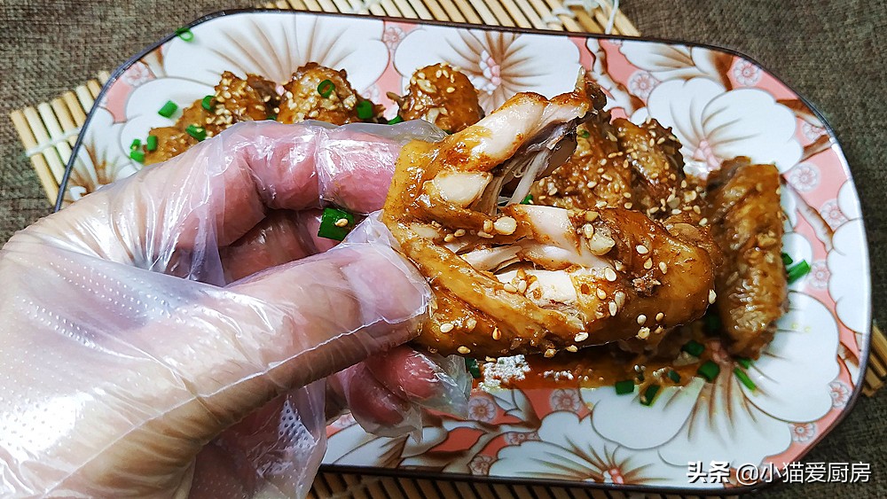 圖片[12]-小貓用電飯煲做2斤雞翅 不炸不煮不炒 雞翅鮮嫩 2個(gè)人沒(méi)夠吃-起舞食譜網(wǎng)