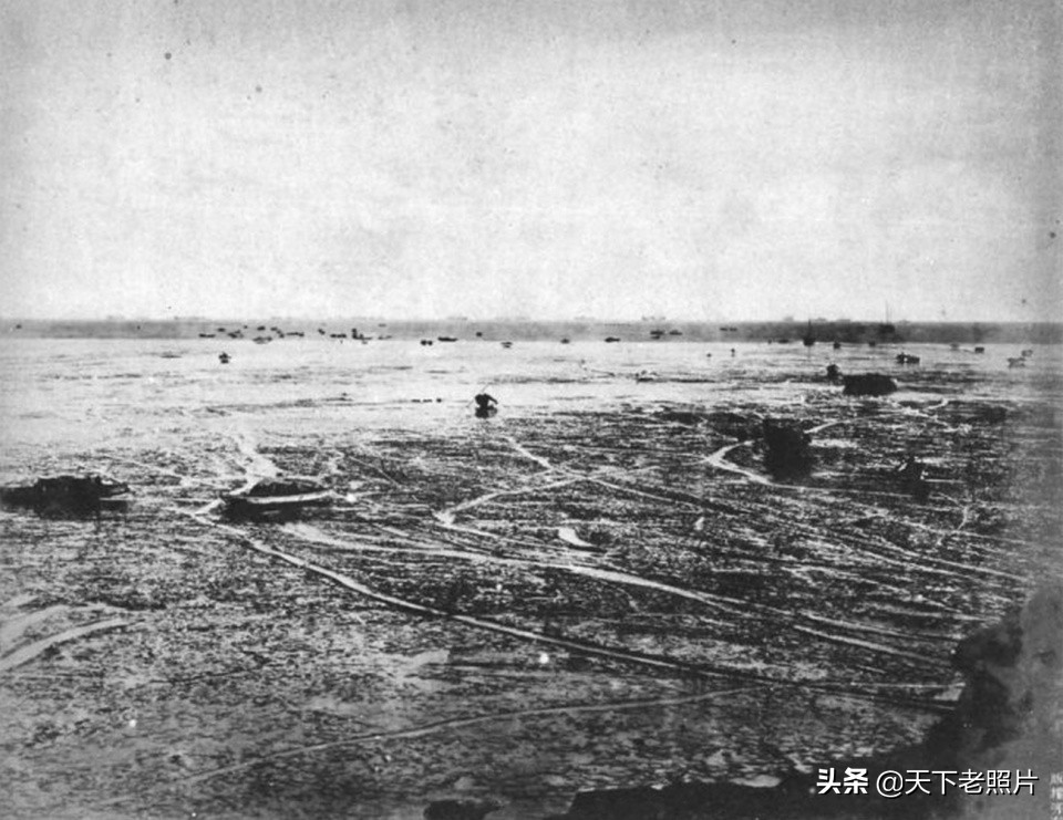 甲午战争中日军在辽宁花园口登陆随行实拍影像